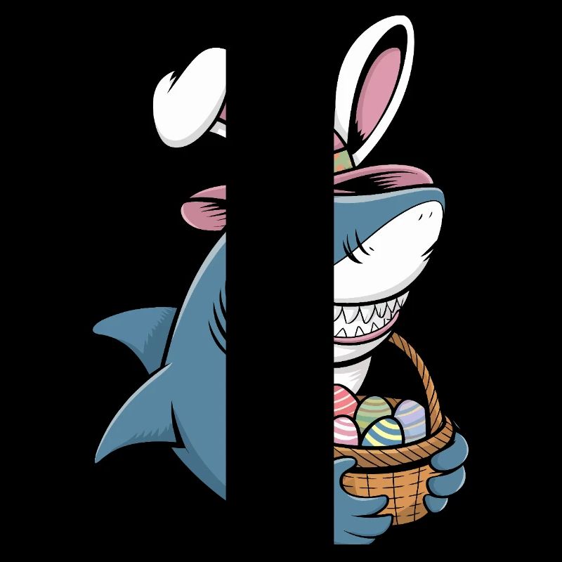 Cool Easter Shark