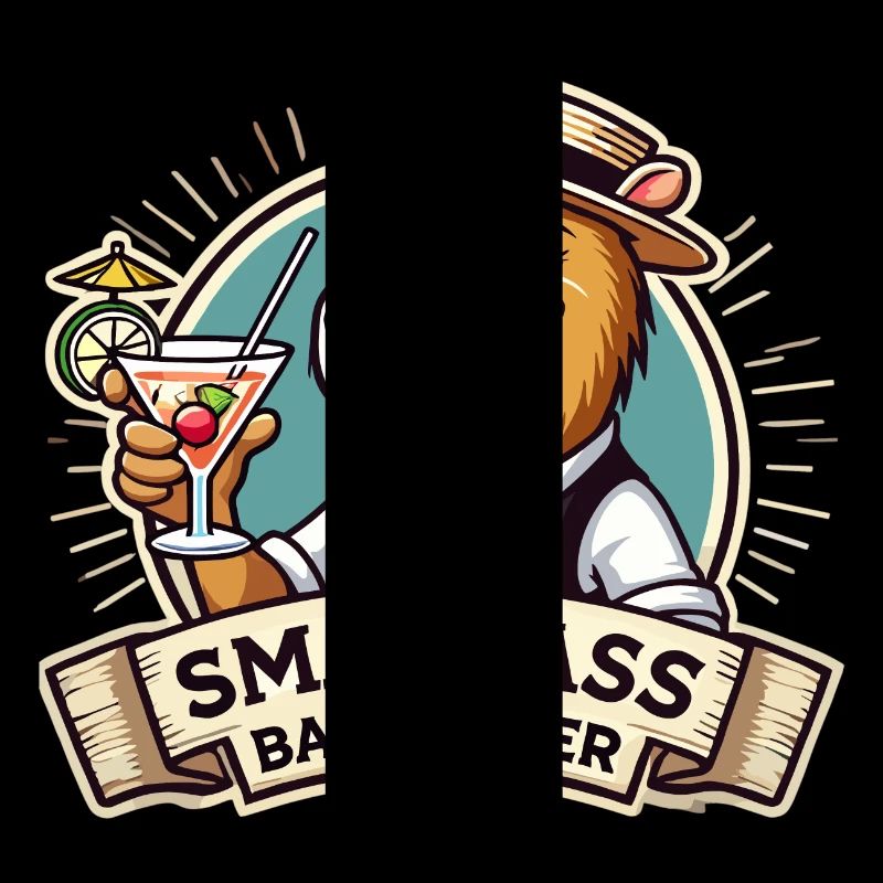 Bartender Bartender Capybara Capy Gift