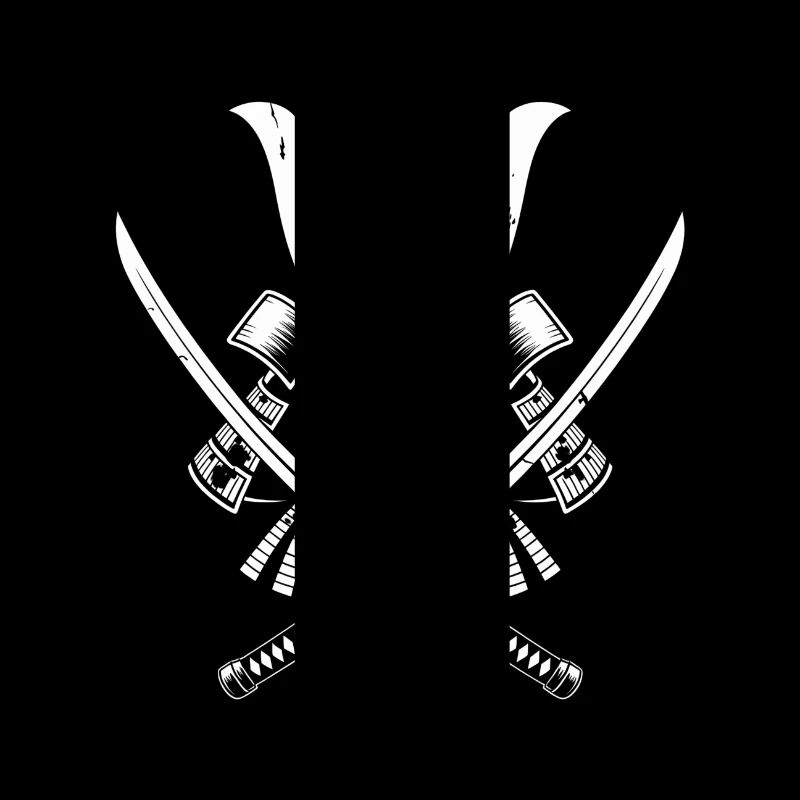 Japanischer Samurai-Krieger