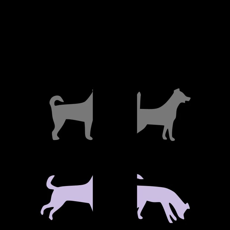 Sechs Hunde