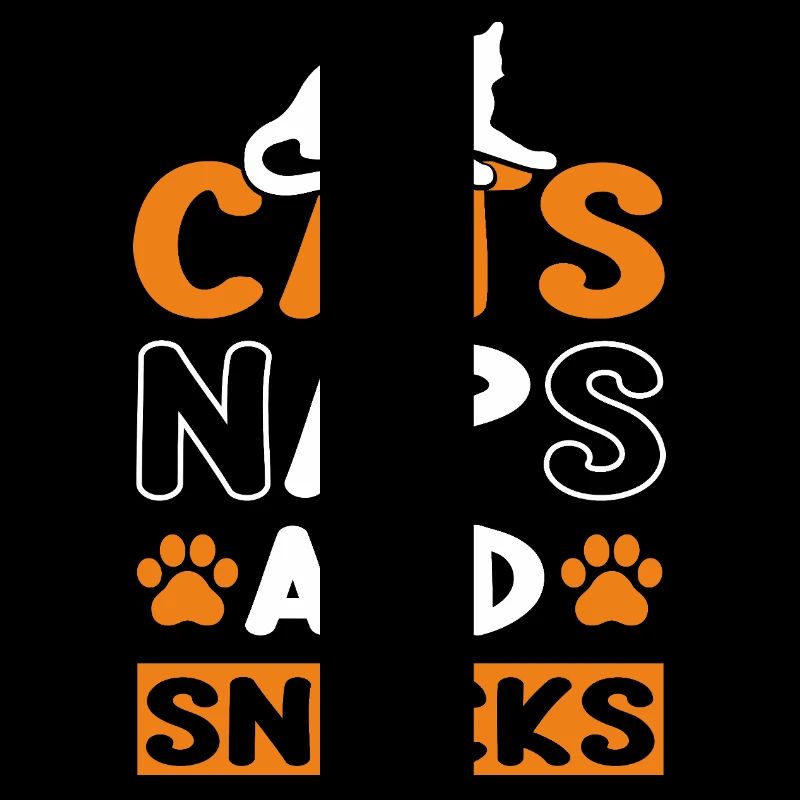 Cat Slogan Motif for Cat Lovers