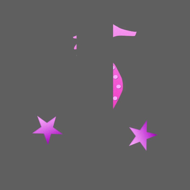 rosa Seepferdchen Wasserratte Schwimmabzeichen