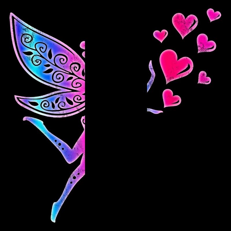 Fee Elfe Herzen Valentinstag Geschenkidee Liebe