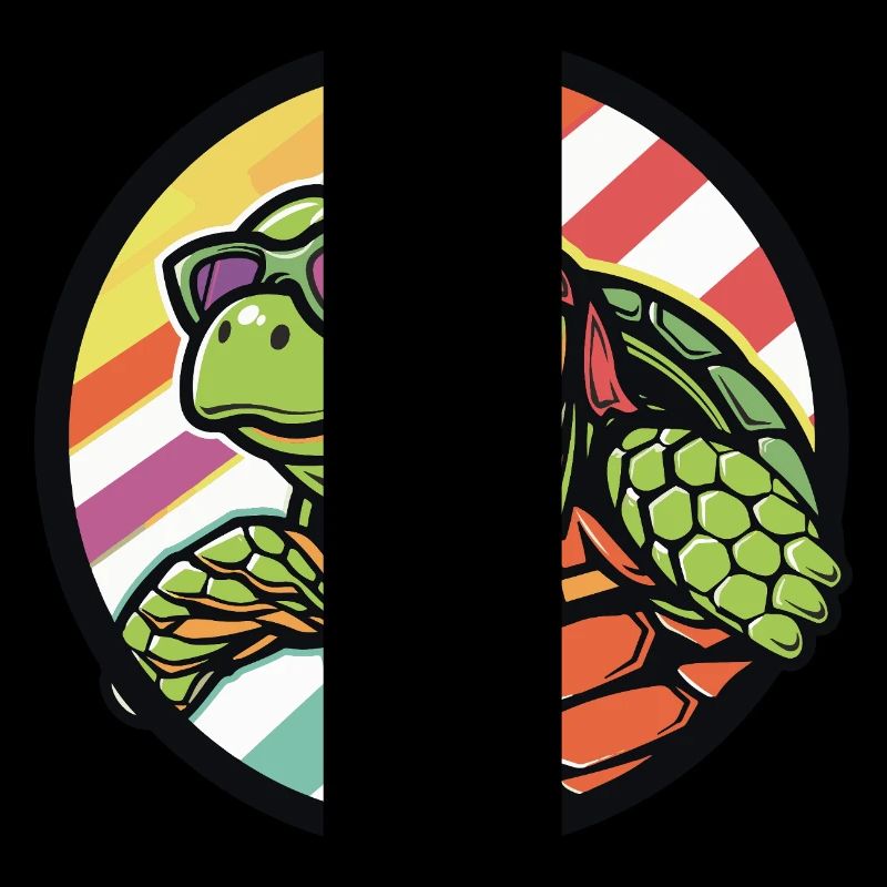 Turtle Comic Cool