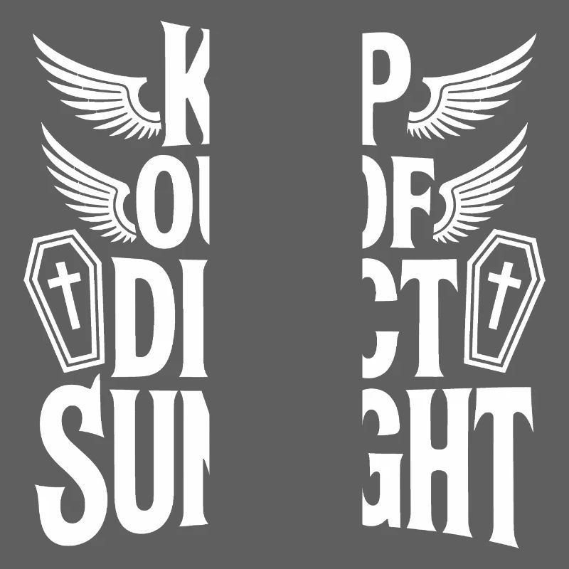 Tenir à l’abri de la lumière directe du soleil ! Vampire Goth Emo