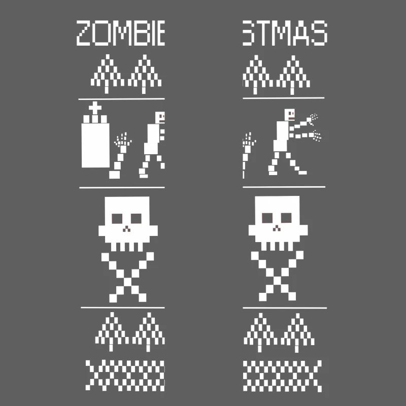 pull noel zombiechristmas