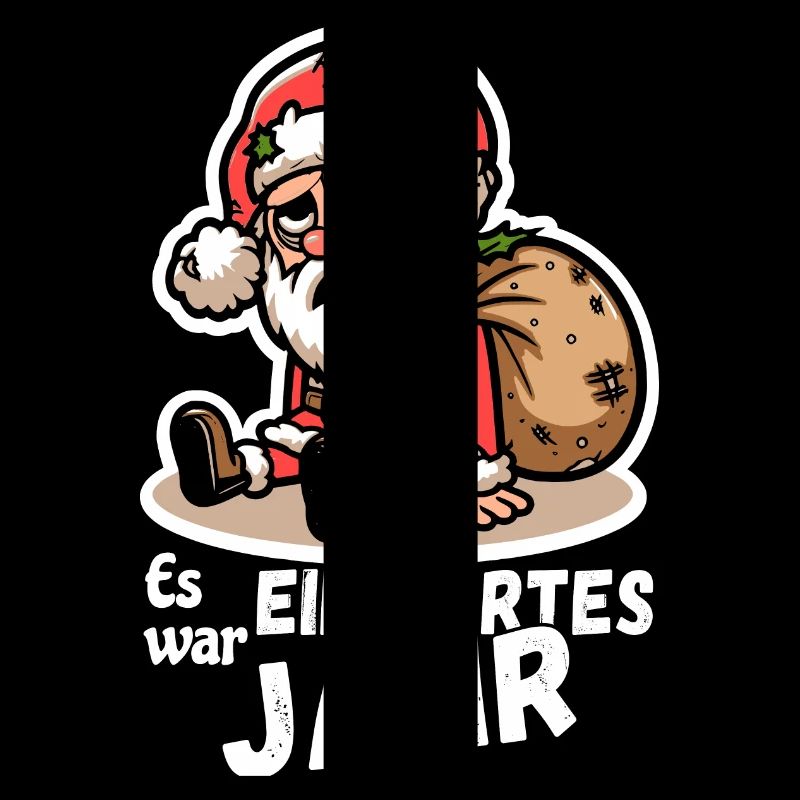 Lustiger Weihnachtsmann Spruch