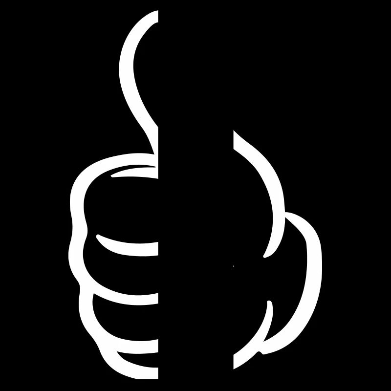 Daumen Hand Comic