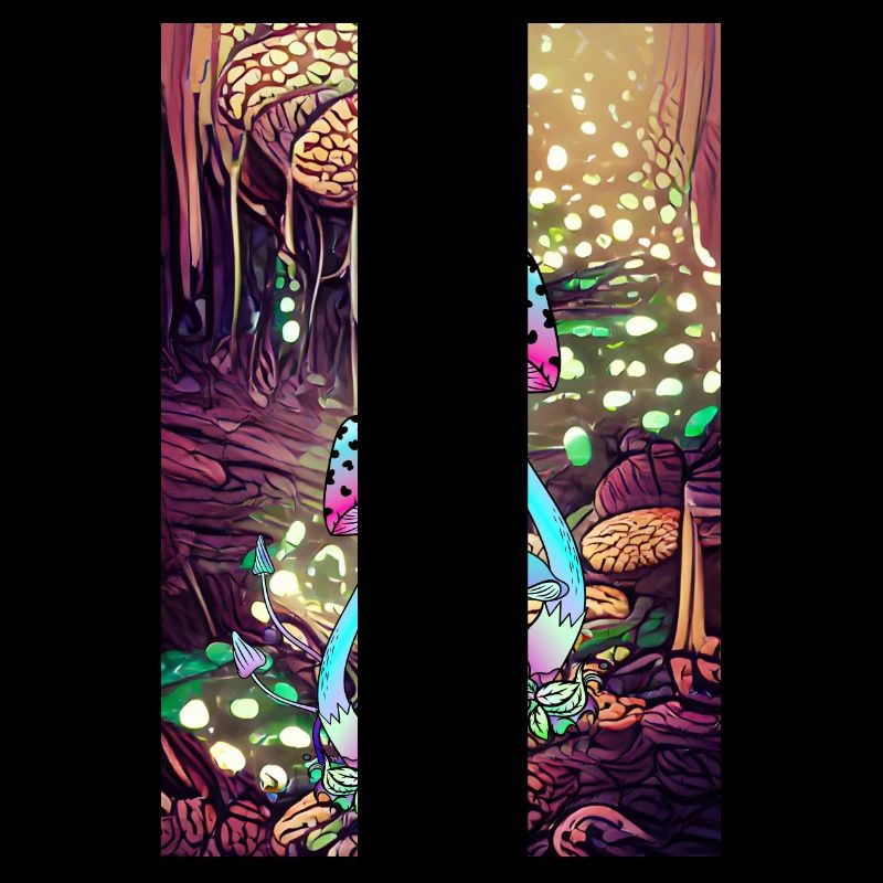 Magic Mushroom Landscape artwork