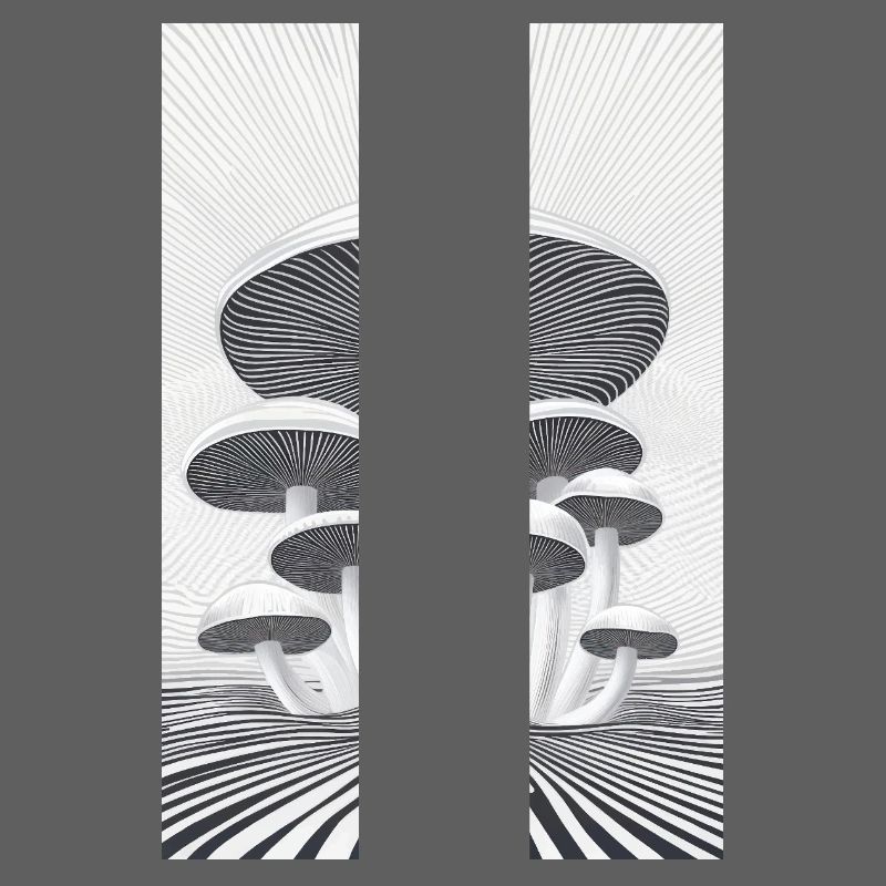 Forêt de champignons optiques