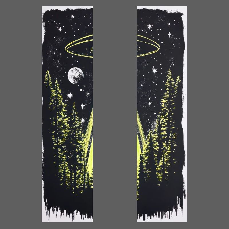 UFO in den Mitternachtskiefern