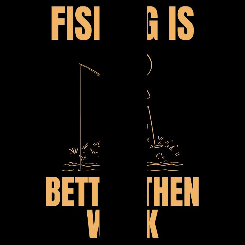 La pêche est plus efficace que le travail - Stickman Angler