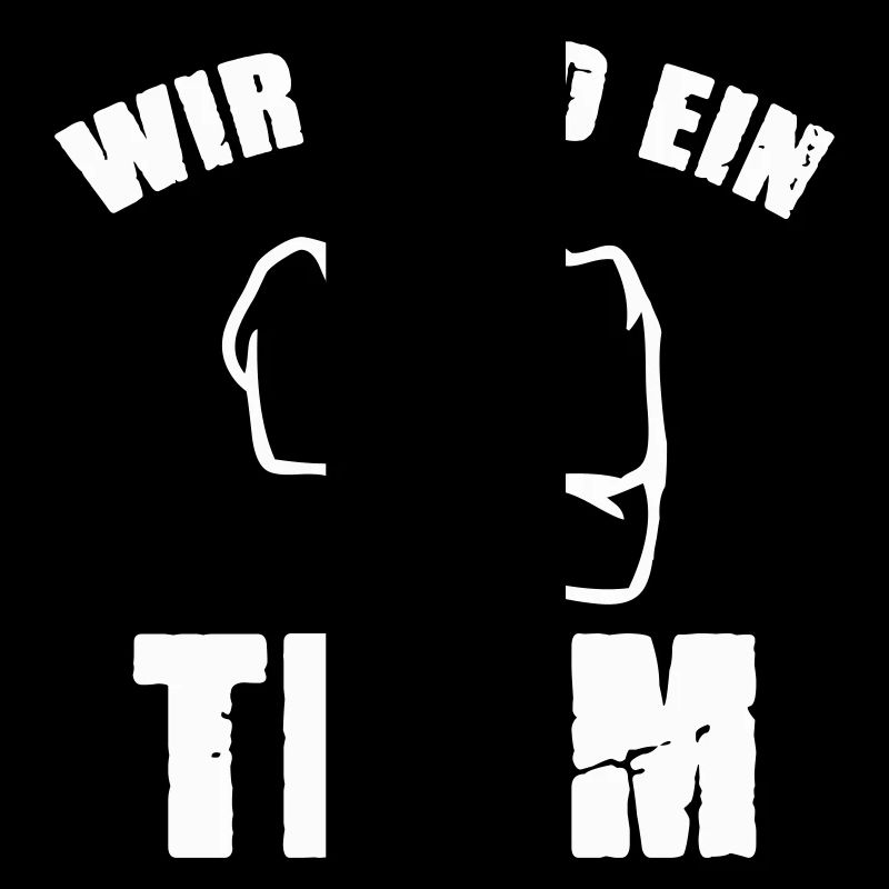 wir sind ein team