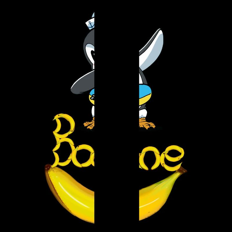 Penguin Banana Sailor Maritime Child
