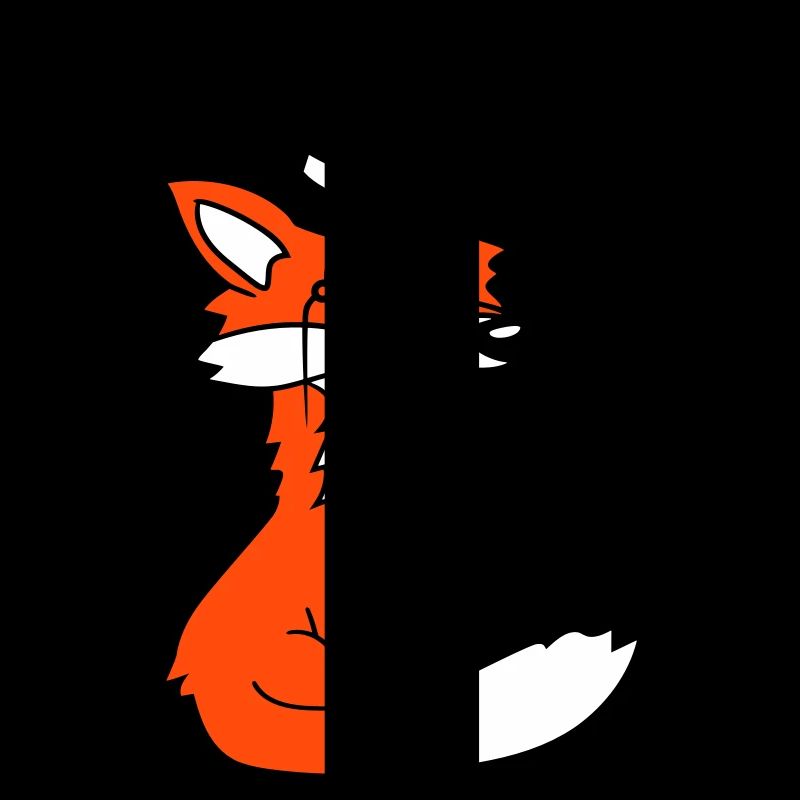 Fuchs Rotfuchs Sir Mr. Zylinder Hut Monokel Brille