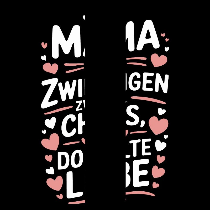Mama von Zwillingen Zwillings Mutter Zwillingsmama
