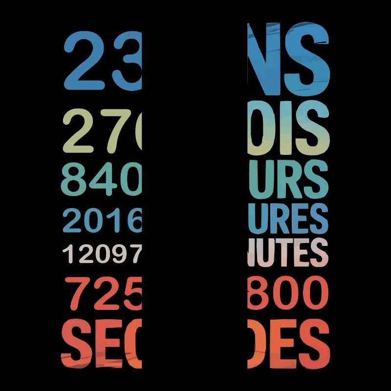 23 ans de vie – chaque seconde compte