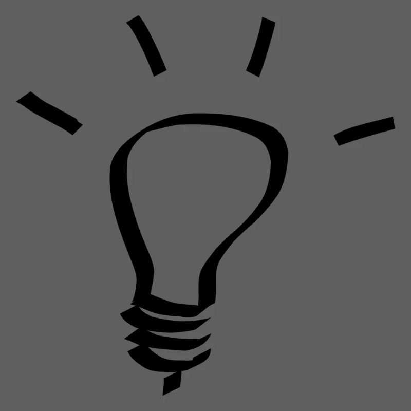 Light bulb idea gift