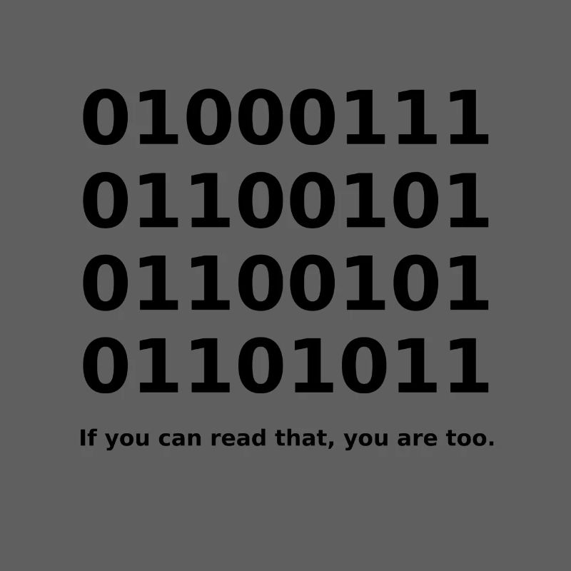 Binary / Binary Code Binary Code Funny T-Shirt