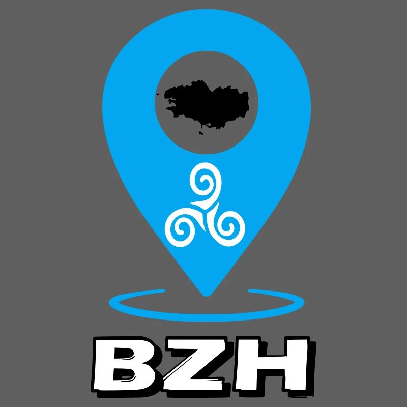 Triskel Breizh Bleu