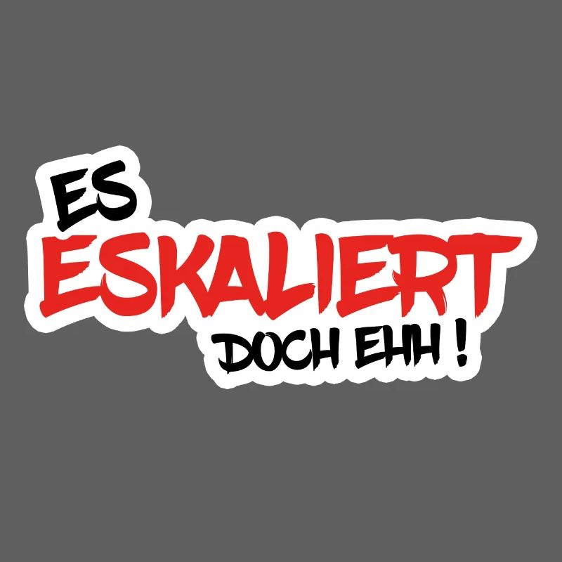ES ESKALIERT DOCH EHH !