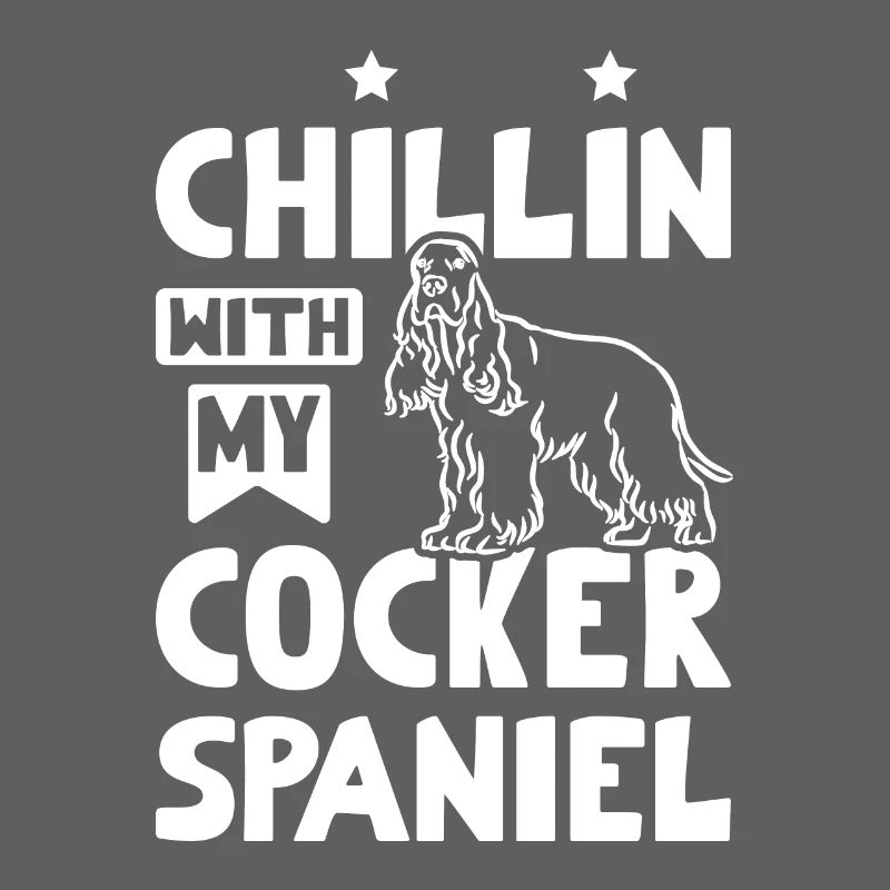 Chillin avec mon cocker spaniel