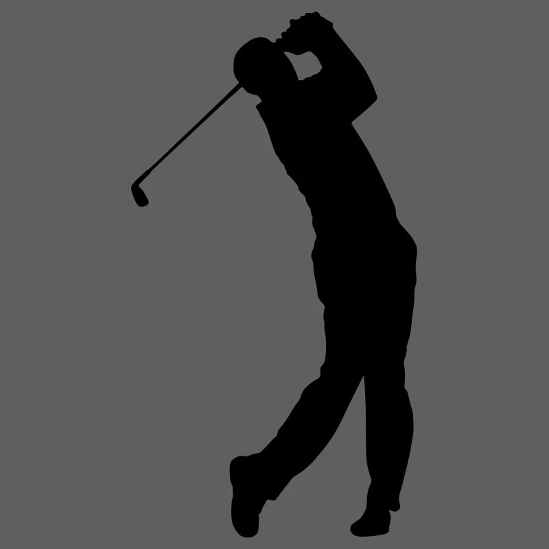 Golfer Schatten