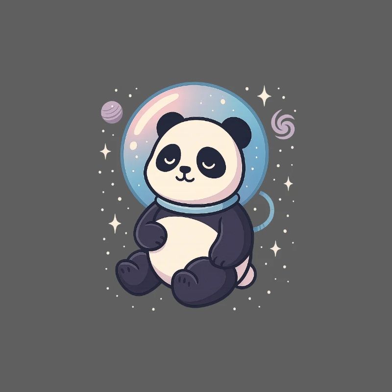Panda Cosmique Rêveur de l’Espace