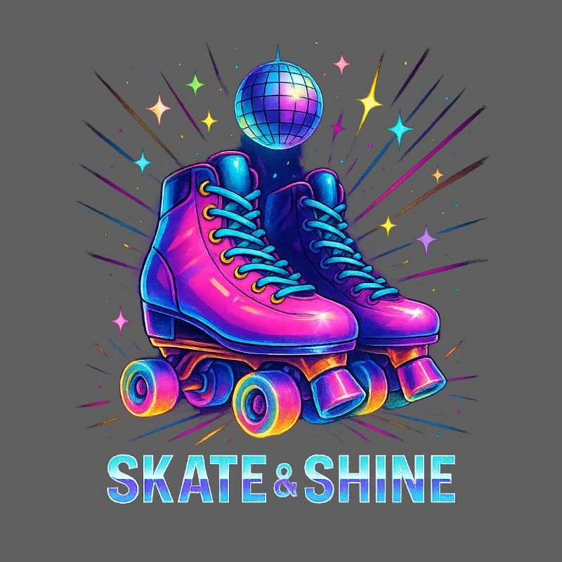 Neon Roller Derby Style