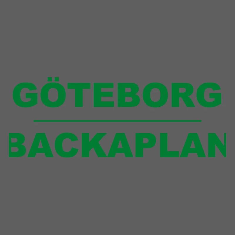 Göteborg Backaplan – Design vert-noir
