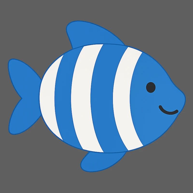 Fisch gestreift