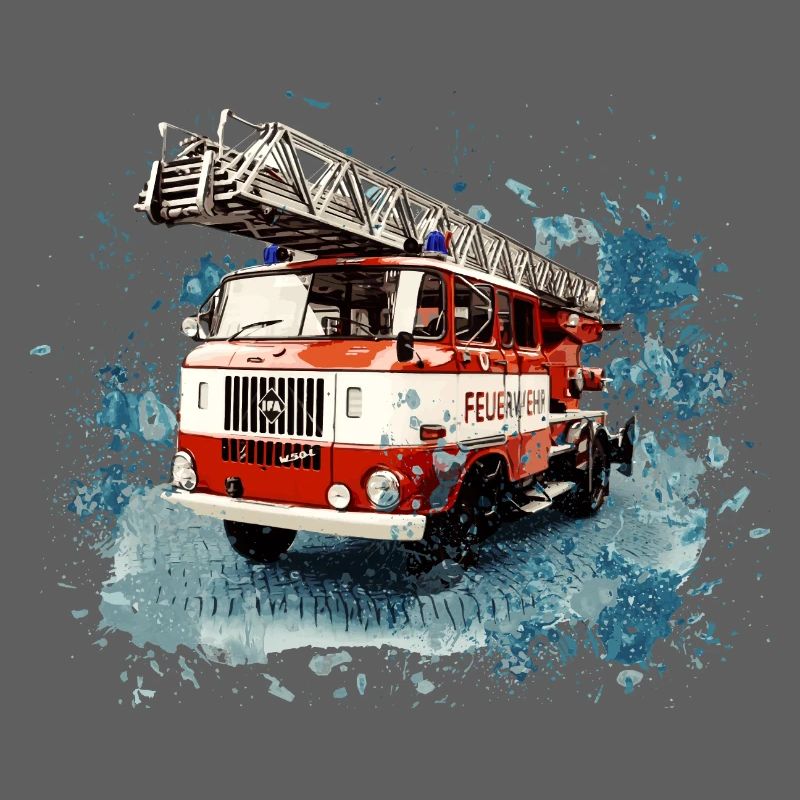 IFA W50 Fire Brigade Turntable Ladder