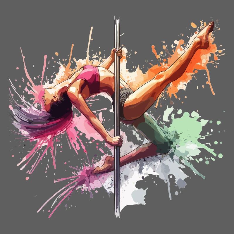 Pole Dance Couleurs Dynamiques Pole Dance Cadeau