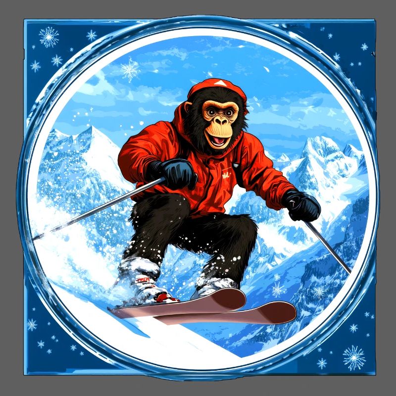 Ski Affe