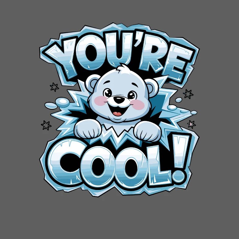 Bär, Du Bist Cool - Lustiger Eisbär Mit