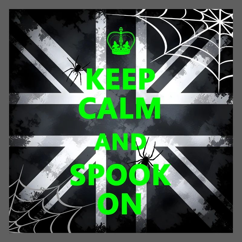 Keep Calm Spook Green