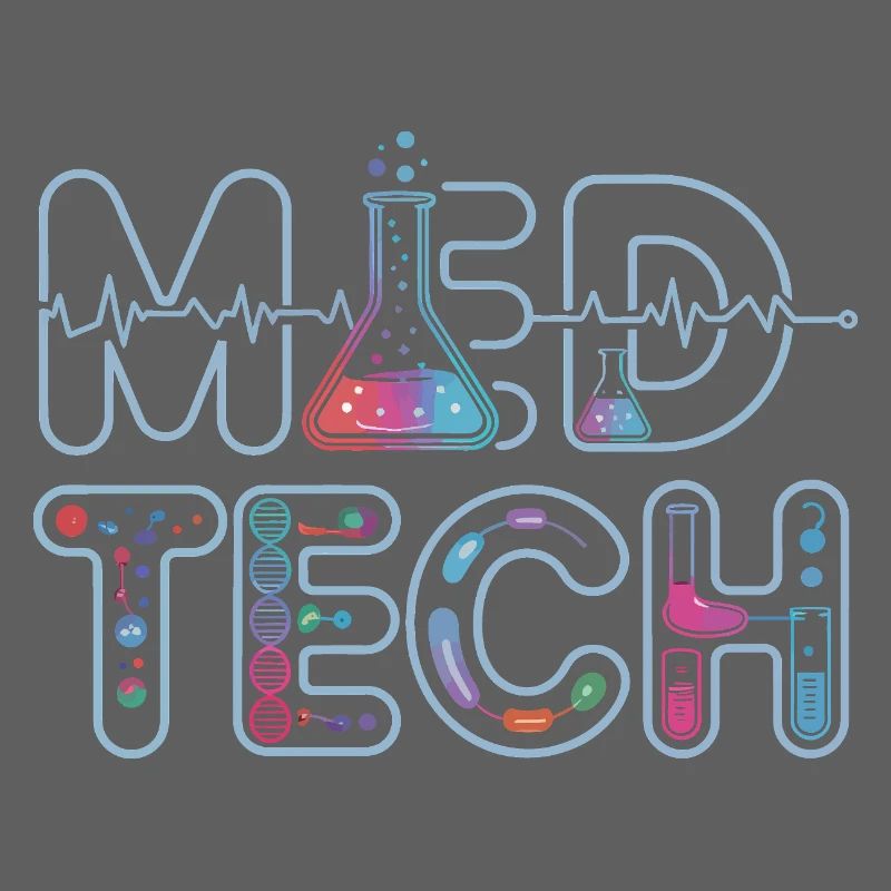 MedTech Laboratory Neon Science Design