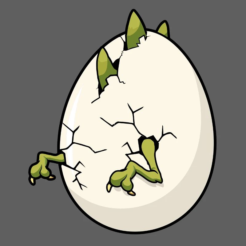 Ostern mit gebrochener Eiblüte