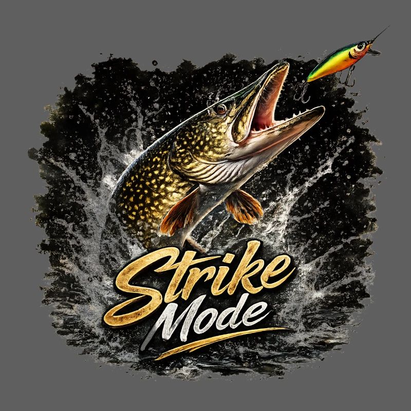 Strike Mode Pike – Predator Angelshirt