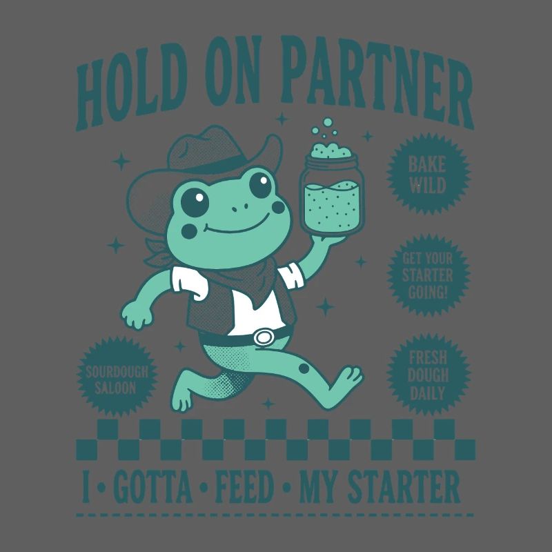 Sourdough Bread Baking Baker Hold On Partner