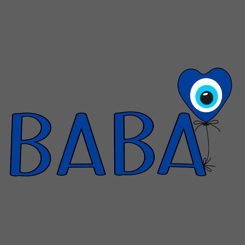Baba mit Nazar Luftballon