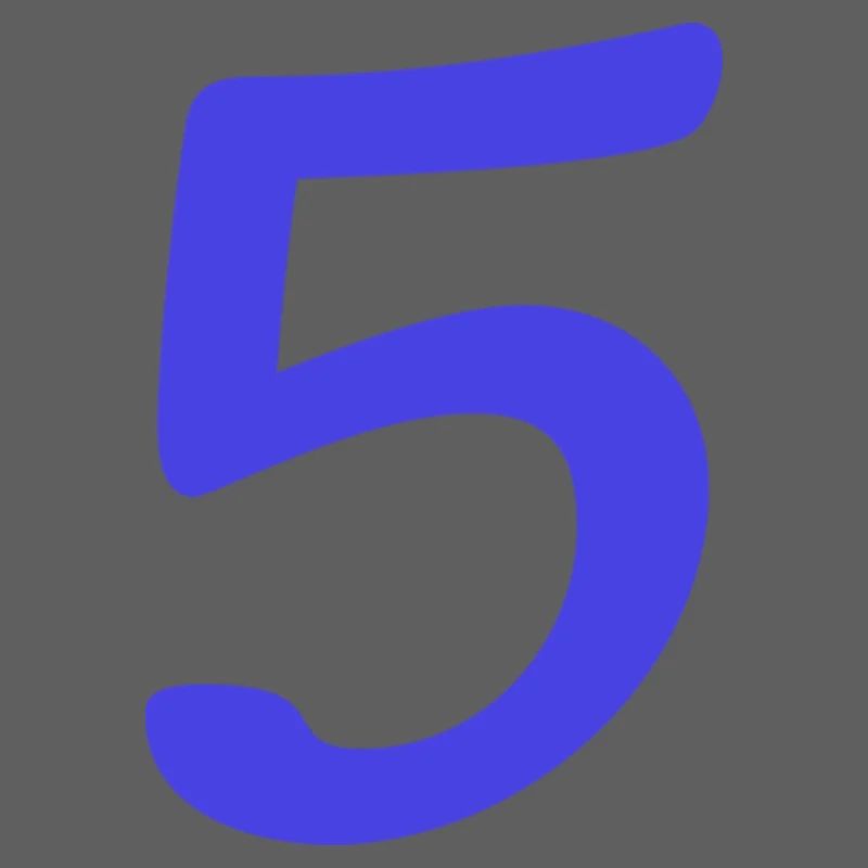 5. 5 ANS. 5e ANNIVERSAIRE. ANNIVERSAIRE 5 ANS. 5.