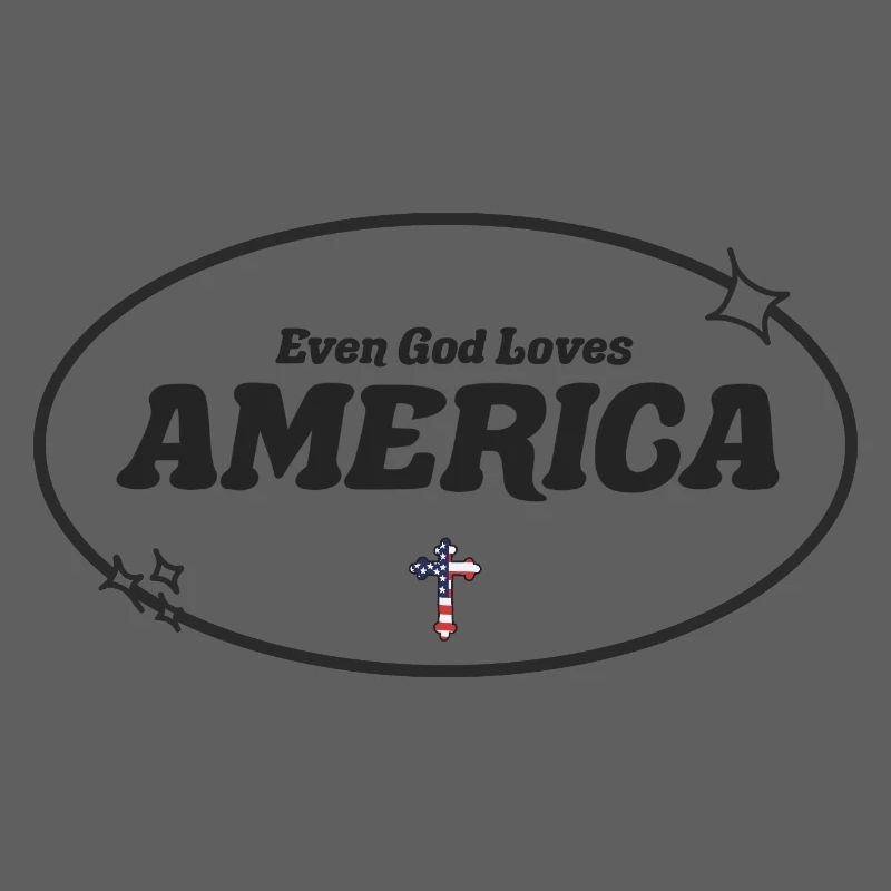 Even God Worships America