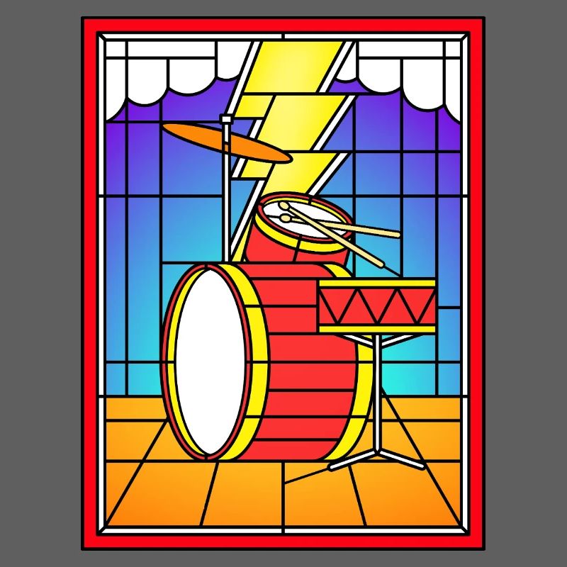 Vitrail Drum Set
