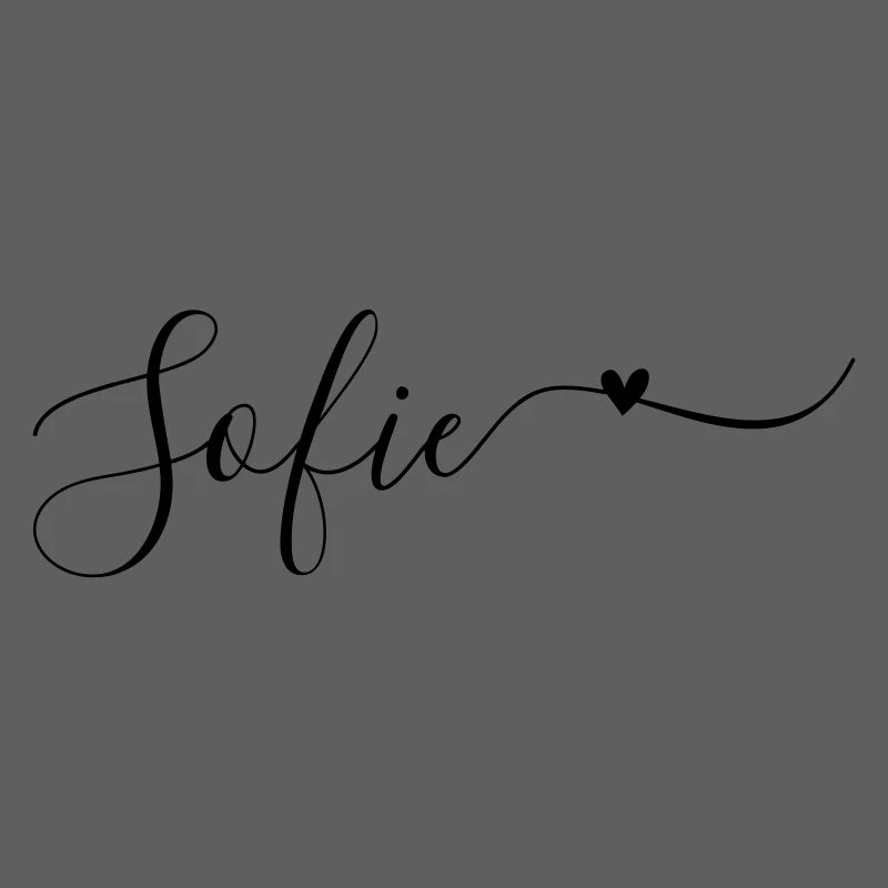Sofie Nom Prénom Décoratif
