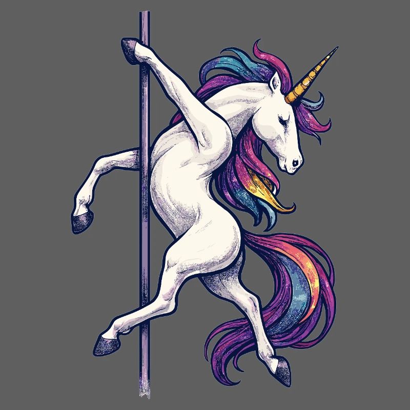 Pole Dance Unicorn Pole Dancer Pole Gift