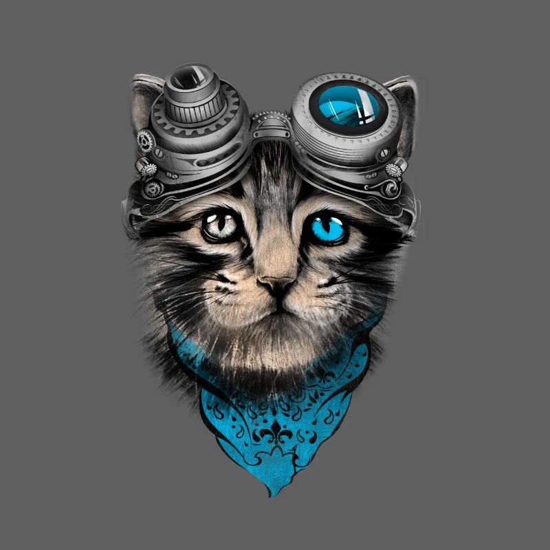 Steampunk-Katze