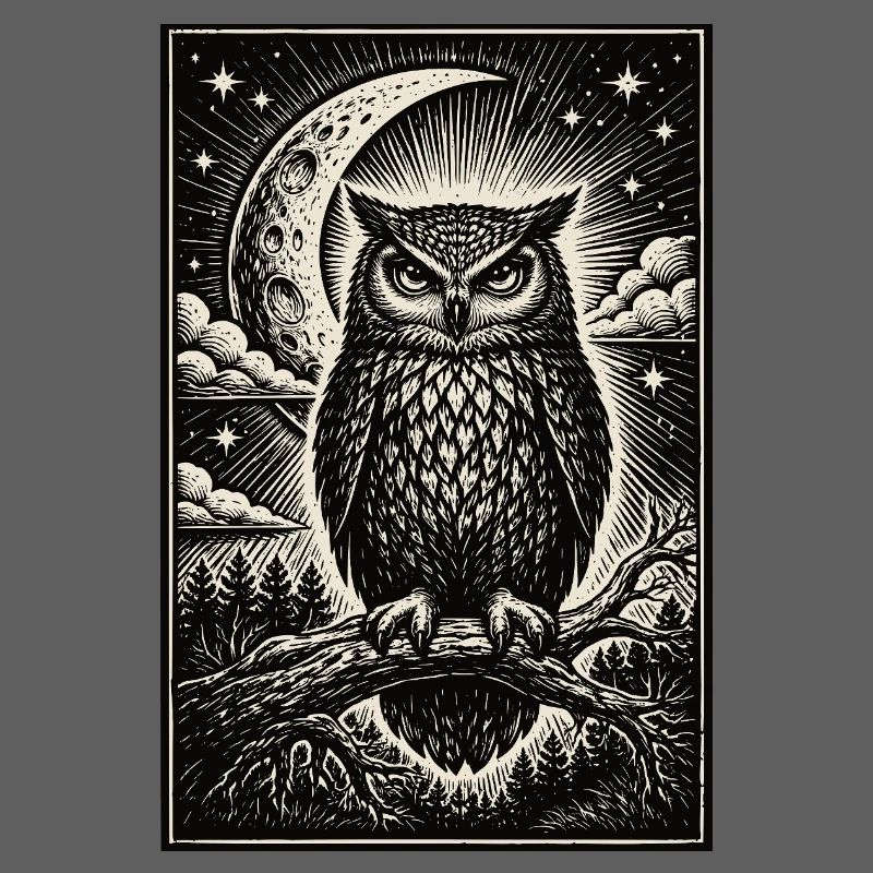 Mystische Eule