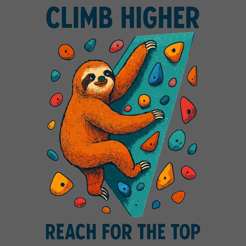 Bouldering Sloth Climbing Boulder Climber