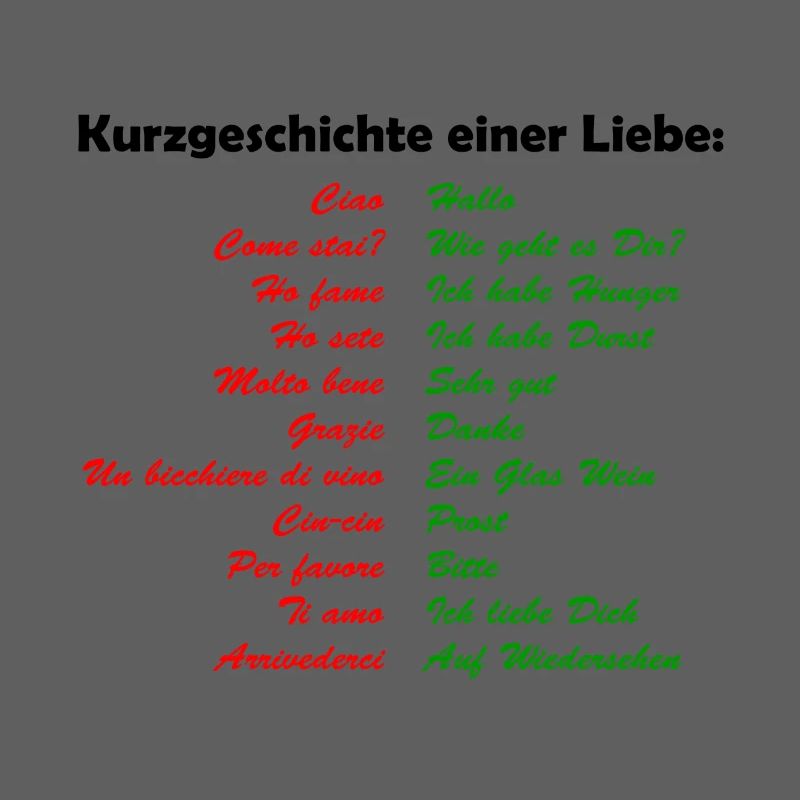 Kurzgeschichte einer Liebe